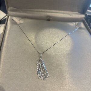 MARILYN MONROE DIAMOND NECKLACE TASSEL RETIRED! ZALES